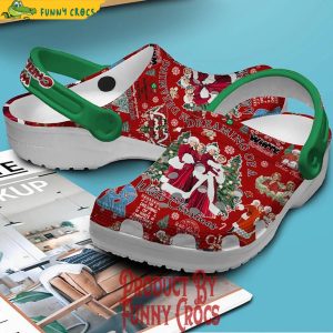 Im dreaming Of A White Christmas Red Crocs Shoes 2