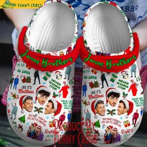 Jonas Brothers Like It's Christmas Crocs