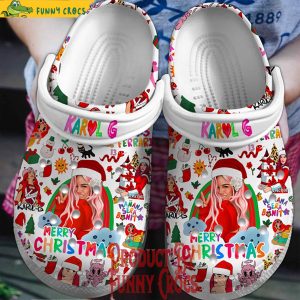 Karol G Merry Christmas Crocs Shoes