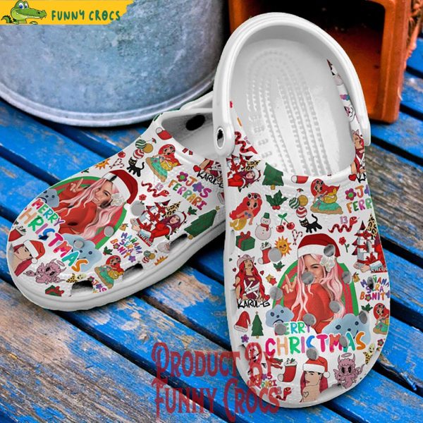 Karol G Merry Christmas Crocs Shoes