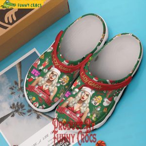 Lady Gaga Merry Christmas Crocs Shoes 2