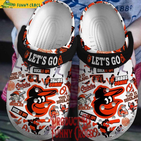 Let’s Go Baltimore Orioles Crocs