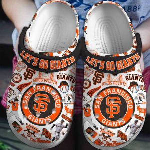 Let’s Go Giants San Francisco Giants Crocs Shoes