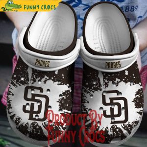 Logo San Diego Padres Crocs Shoes