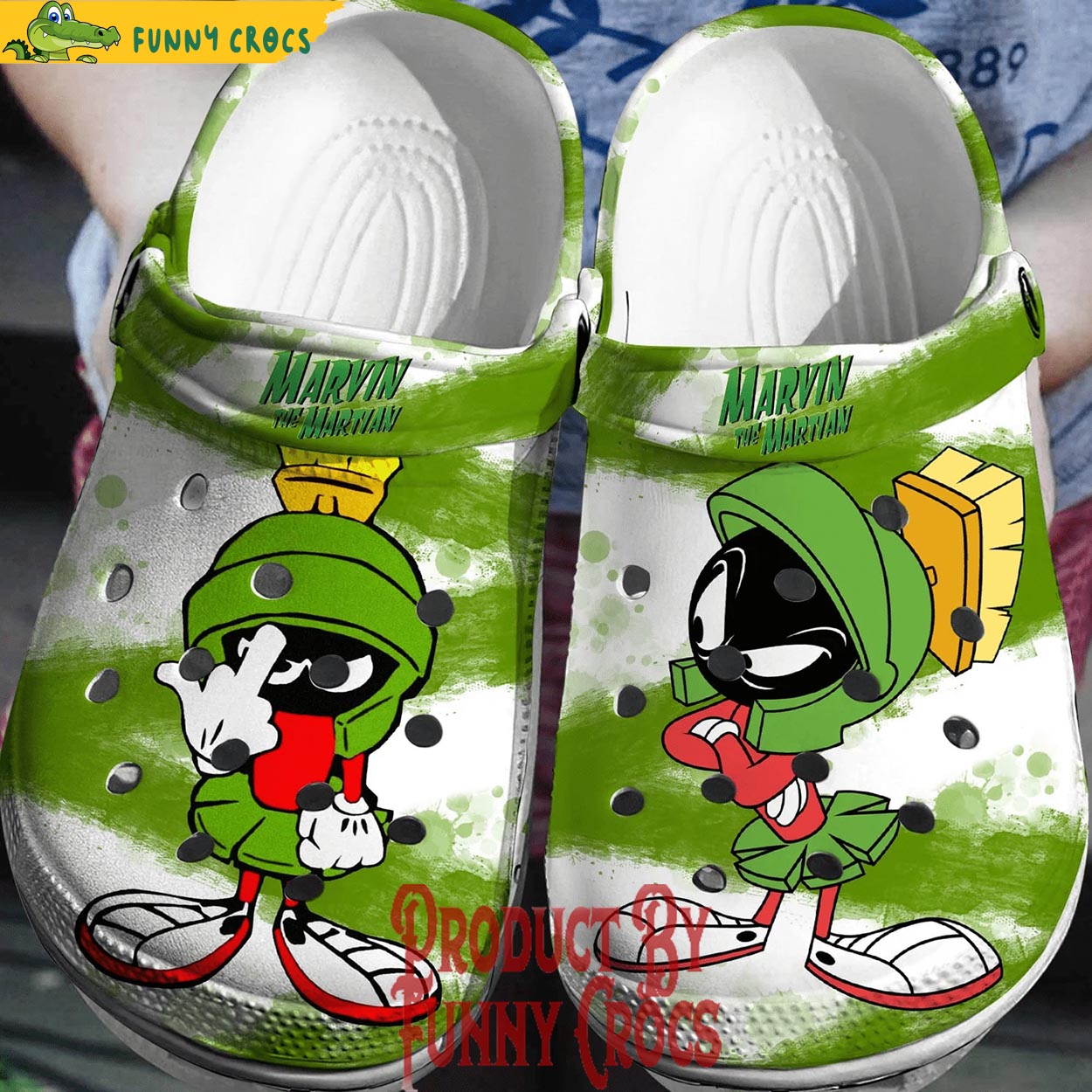 Marvin The Martian Looney Tunes Crocs - Discover Comfort And Style Clog ...