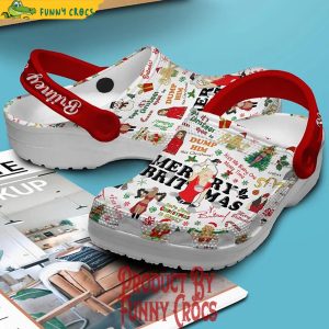 Merry Christmas Britney Spears Crocs Shoes 2