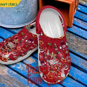 Merry Christmas Dr Pepper Crocs Shoes 4
