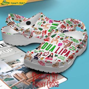 Merry Christmas Dua Lipa Crocs 3