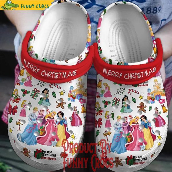 Merry Christmas Friends Snow White Crocs Shoes