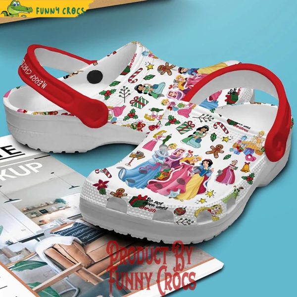 Merry Christmas Friends Snow White Crocs Shoes