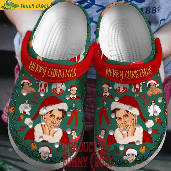 Merry Christmas Harry Styles Crocs Clogs Crocband