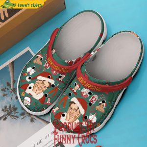 Merry Christmas Harry Styles Crocs Clogs Crocband 3