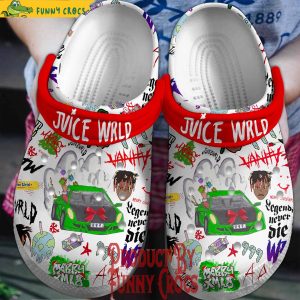 Merry Christmas Juice Wrld Crocs 1