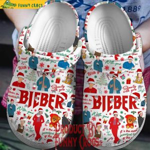 Merry Christmas Justin BieBer Crocs 1