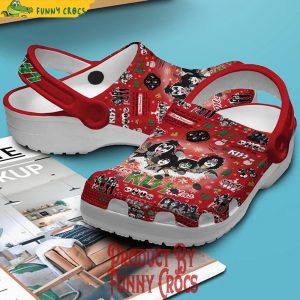Merry Christmas Kiss Crocs Shoes 2