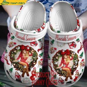 Merry Christmas Mariah Carey Season Crocs Shoes 1