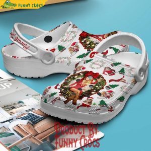 Merry Christmas Mariah Carey Season Crocs Shoes 3
