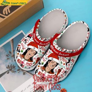 Merry Christmas Michael Jackson Crocs Shoes