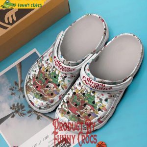 Merry Christmas Mickey Mouse Crocs Shoes