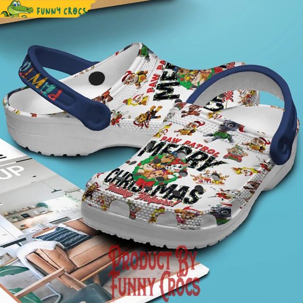 Merry Christmas Paw Patrol Crocs Shoes