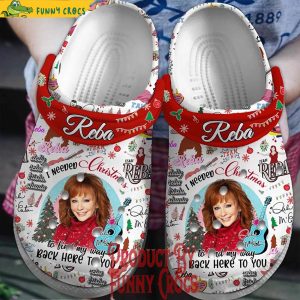 Merry Christmas Reba McEntire Crocs 1