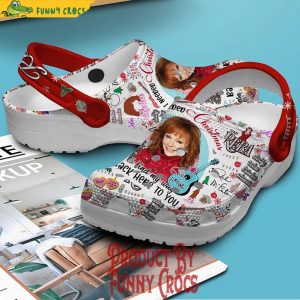 Merry Christmas Reba McEntire Crocs 2