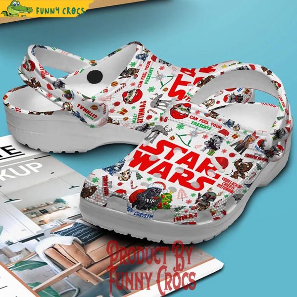 Merry Christmas Star Wars Crocs