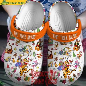 Merry Christmas The Tiger Movie Winnie The Pooh Crocs Shoes 1