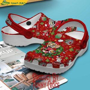 Merry Christmas Tom And Jerry Crocs Shoes 3