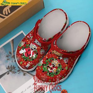 Merry Christmas Tom And Jerry Crocs Shoes 4