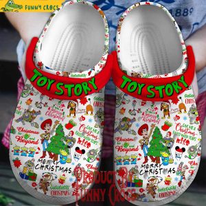Merry Christmas Toy Story Crocs Shoes 1