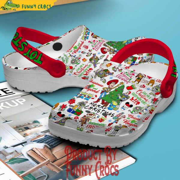 Merry Christmas Toy Story Crocs Shoes