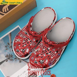 Merry Christmas Van Halen Crocs Shoes 2