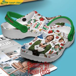 Merry Christmas What The Elf Crocs Shoes
