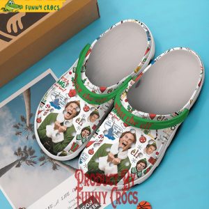 Merry Christmas What The Elf Crocs Shoes 3