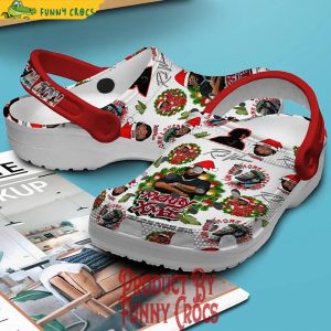 Merry Xmas Rod Wave Crocs Shoes 2
