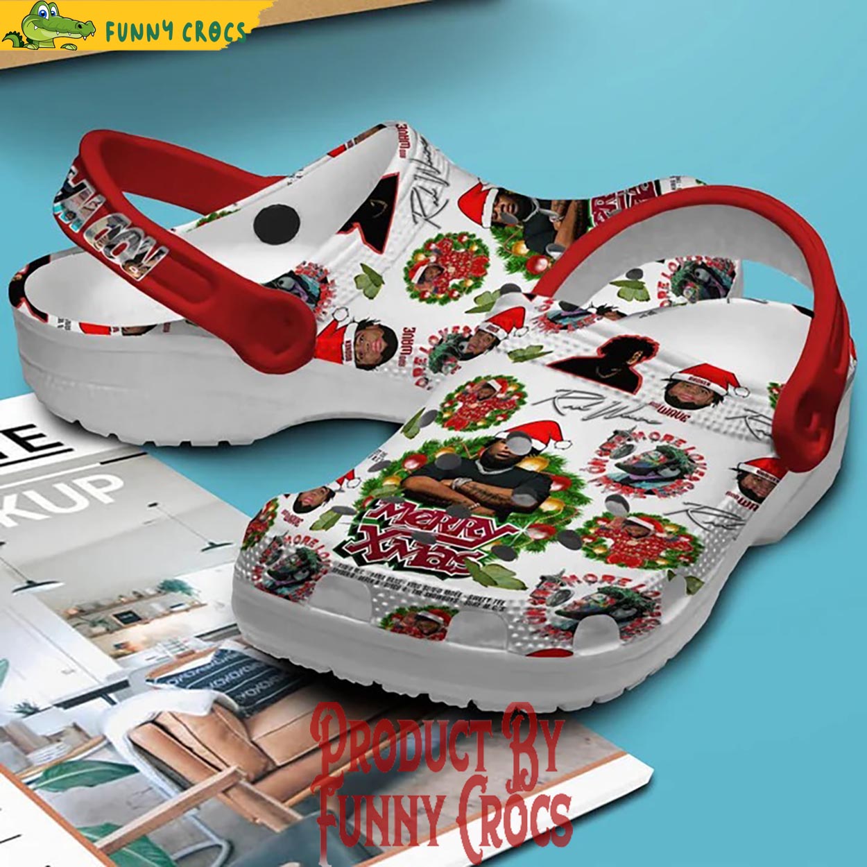 Merry Xmas Rod Wave Crocs Shoes - Discover Comfort And Style Clog Shoes ...