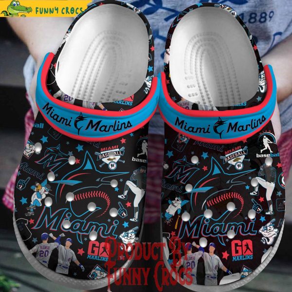 Miami Marlins Classic Crocs Shoes - Discover Comfort And Style Clog ...