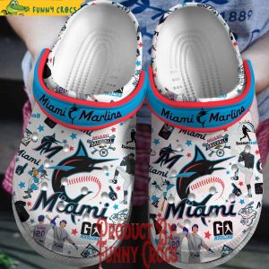 Miami Marlins MLB Crocs Shoes