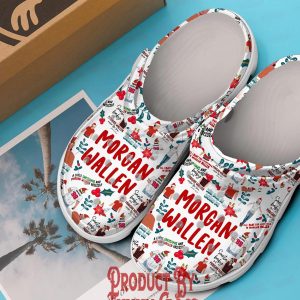 Morgan Wallen Christmas Crocs 3