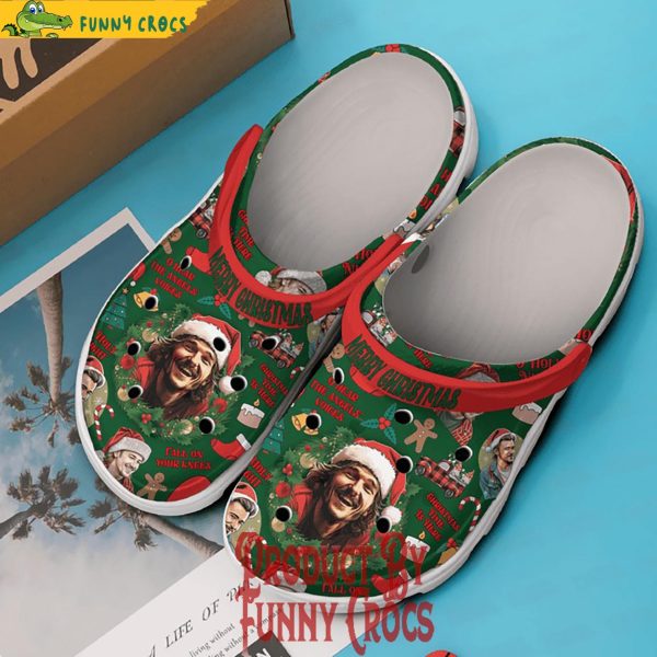 Morgan Wallen Merry Christmas Crocs Shoes