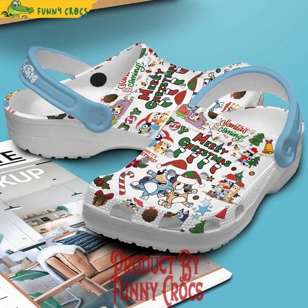 New Bluey Christmas Crocs