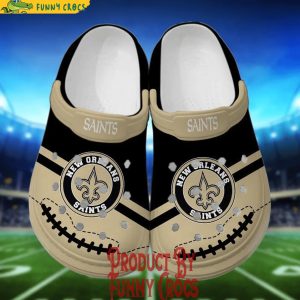 New Orleans Saints NFL Crocs Shoes