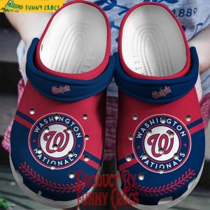 New Washington Nationals MLB Crocs Shoes