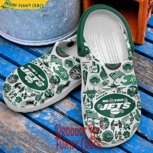 New York Jets Crocs Slippers 2