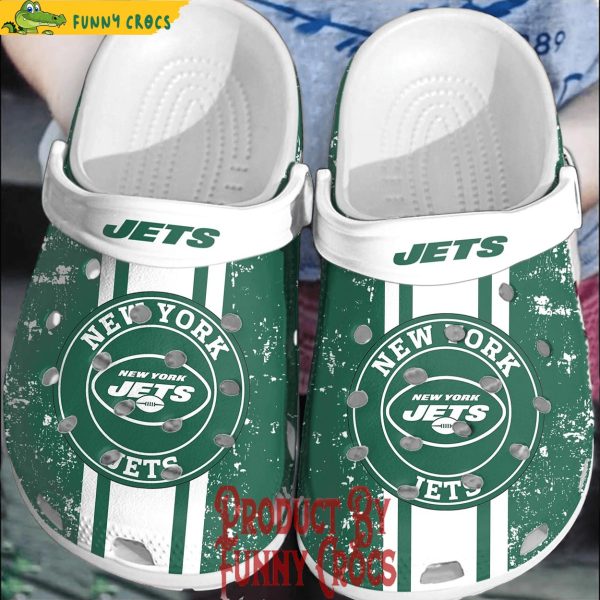 New York Jets Football Sport Crocs Shoes