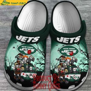 New York Jets Halloween Crocs 1