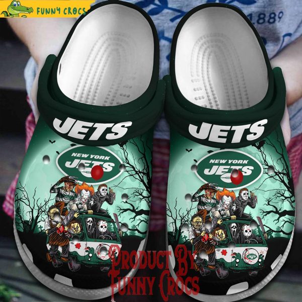 New York Jets Halloween Crocs