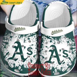 Oakland Athletics Crocs Slippers