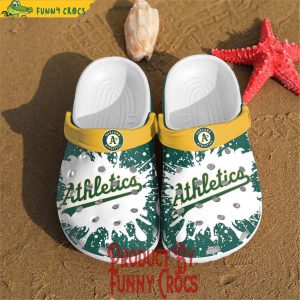 Oakland Athletics MLB Gift For Fan Crocs Shoes